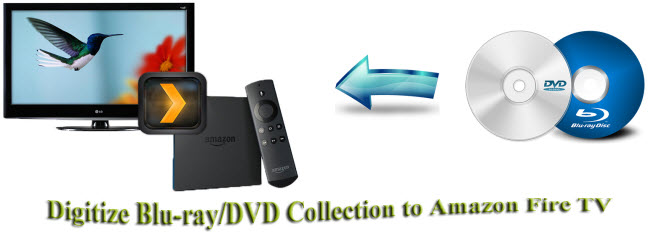 Digitize Blu-ray/DVD Collection to Amazon Fire TV with Plex