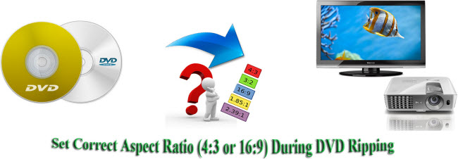 How to Set Correct Aspect Ratio (4:3 or 16:9) During DVD Ripping?