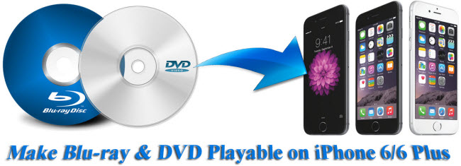 How to Put Blu-ray & DVD to iPhone 6/6 Plus?