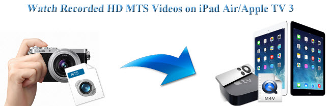 How to Convert HD MTS to M4V for Playback on iPad Air/Apple TV 3?