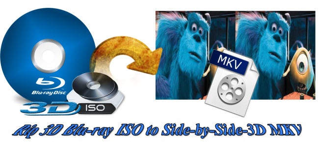 3D Blu-ray ISO to SBS 3D MKV Conversion on Mac for Streaming