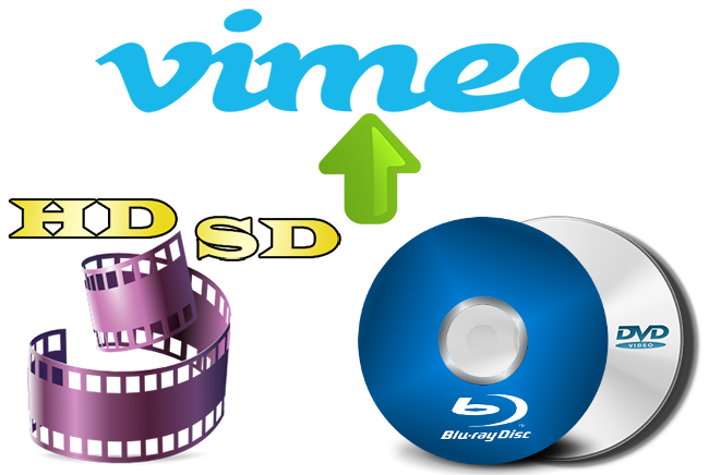 Upload SD/HD Video and Blu-ray/DVD Movie Clips to Vimeo