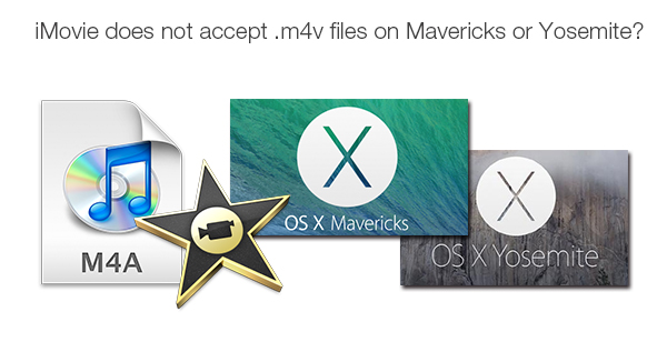 iMovie Does Not Accept .m4v Files on Mac Mavericks?