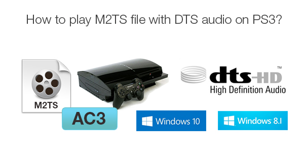 Convert M2TS File with DTS Audio to AC3 for Playback on PS3