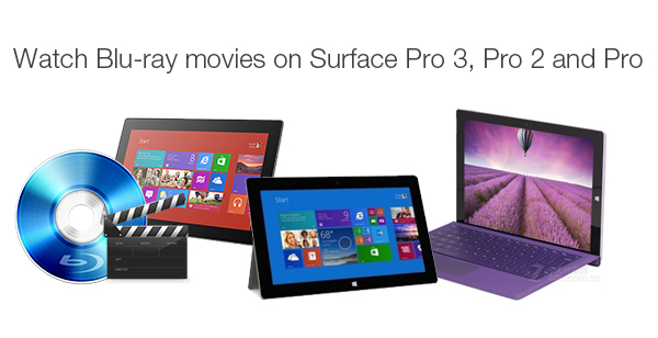 Rip and Copy Blu-ray to Surface Pro 3, Pro 2 and Pro