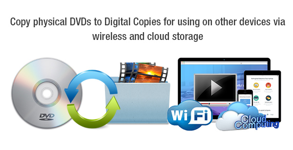 How to Play DVDs via Cloud and over Wireless Network?