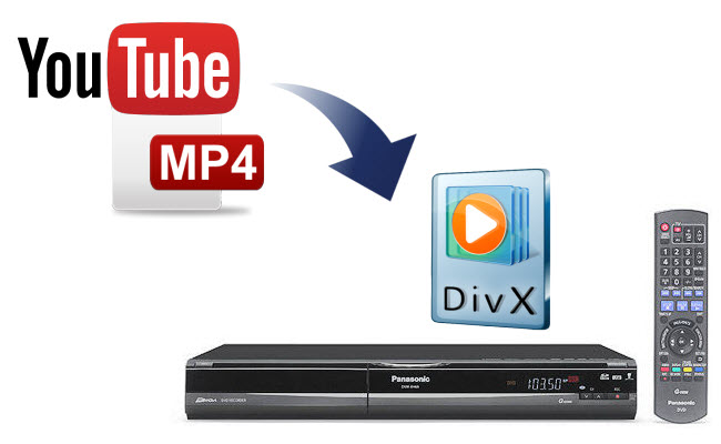 What should I do to make YouTube MP4 Captures playable on Panasonic DVD player?