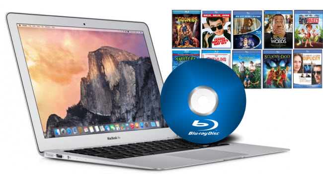 Convert Blu-ray to digital formats to use on TV via MacBook Air