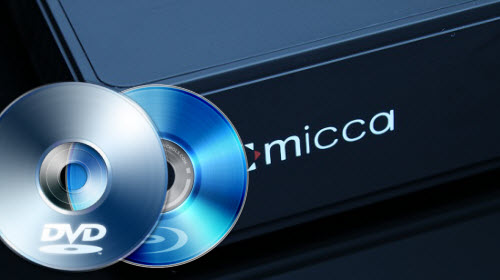 The way to watch Blu-ray/DVD on Micca Media Player