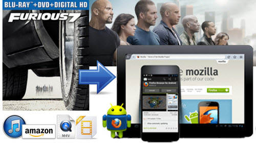 Simple solution to watch Furious 7 digital copy on Android tablet or smartphone