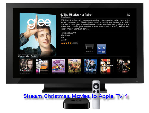 Stream and Play Blu-ray/DVD/Video Christmas Movies on Apple TV 4