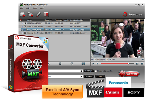 pavtube mxf converter