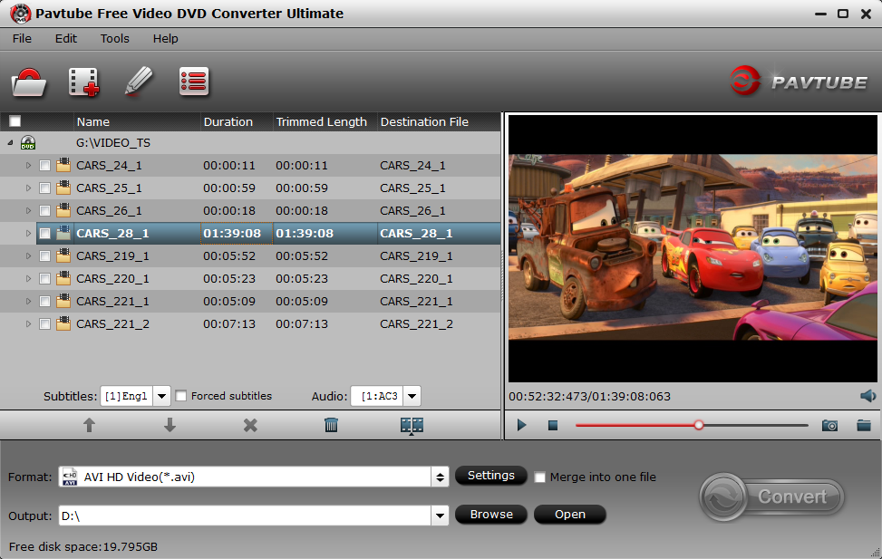 Image result for 'Pavtube Free Video DVD Converter Ultimate'